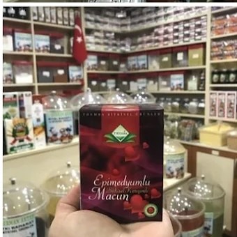 Epimedyumlu bitkisel karışımlı macun